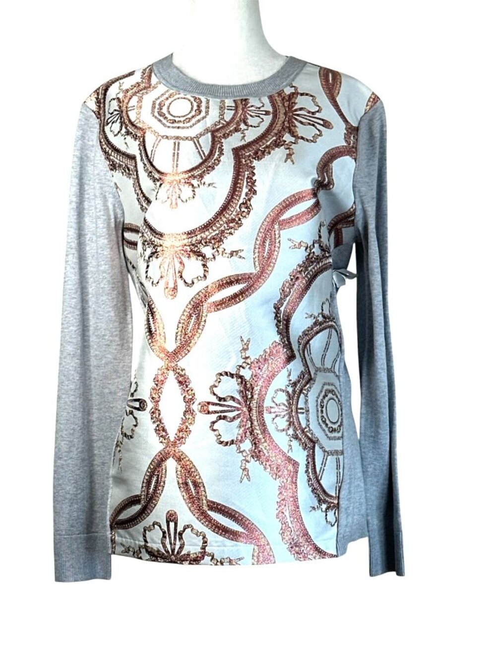 Ted Baker London Women's Print Artistic Sweatshirt Multicolor Sweater 8 Medium